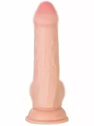 Реалистичный фаллоимитатор My Treasure, 18,5 см, TPE, телесный
