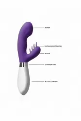 Вибратор кролик Ares (фиолетовый)