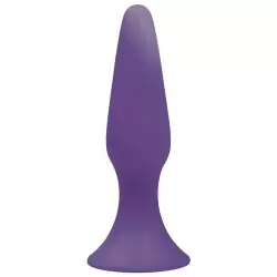 Анальная пробка Sliders Medium – фиолетовая