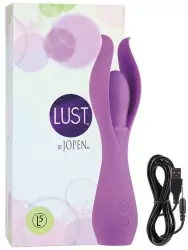 Вибромассажер с лепестками Lust by Jopen L5 – фиолетовый