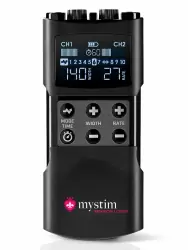 Источник импульсов Mystim Tension Lover 2, с цифровым управлением, 7 программ, черный