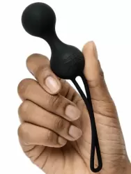 Набор для пар Desire Blooms: стимулятор клитора Womanizer Liberty и тренажер Kegel Balls, бальзам усиливающий чувствительность, 6 скоростей, силикон