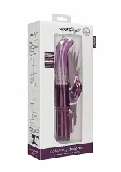 ВИБРАТОР КРОЛИК ROTATING DOLPHIN - фиолетовый