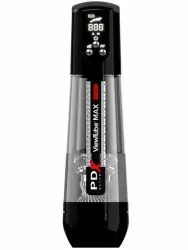 Автоматический вибромастурбатор Pipedream ViewTube Max View, с LED-подсветкой, 4 режима всасывания, ТПЕ