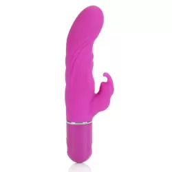 Вибромассажер Lia Dual Lover 1 со стимуляцией клитора – розовый