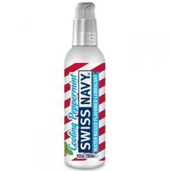 Ароматизированный лубрикант Swiss Navy со вкусом освежающей мяты – 118 мл