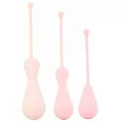 Набор утяжеленных стимуляторов для тренировок Кегеля Inspire Kegel Training Kit – розовый