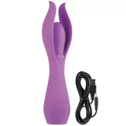 Вибромассажер с лепестками Lust by Jopen L5 – фиолетовый