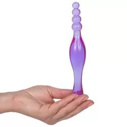 Анальный стимулятор Smoothy Prober двухсторонний – фиолетовый