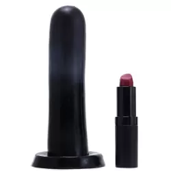 Фаллоимитатор с креплением и бюстгальтер Strap-On & Bra Set – черный	