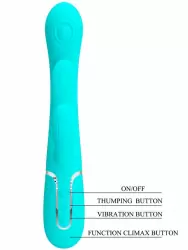 Инновационный Вибратор-кролик Baile, 3 в 1, 7 режимов