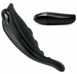 Вибромассажер клитора с трусиками Fantasy Elite - Black