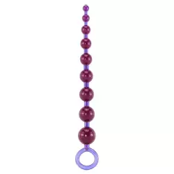 Анальная цепочка TLC Sex Please! Sexy Beads – фиолетовая