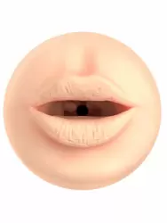 Реалистичный мастурбатор Kiiroo Feel Generic совместим с PowerBlow, 22 см, губы, светло-телесный