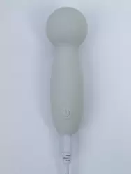 Компактный вибратор So. Se. HARMONY, 9,5 см, 10 режимов, силикон, серый