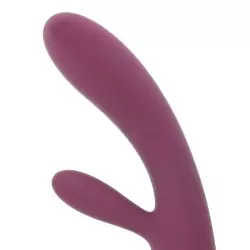 Вибратор Lorna работает от прикосновений, интеллектуальный – фиолетовый