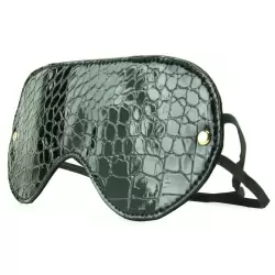 Маска Fetish Fantasy Gold черная с золотом