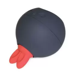 Комплект насадок «ушки» и «щеточка» для пульсатора Revel Body Kiti and Tikl – красный