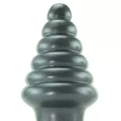 Большая анальная пробка Bombshell Destroyer с присоской – серый