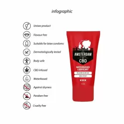 Лубрикант на водной основе CBD from Amsterdam - 50 ml