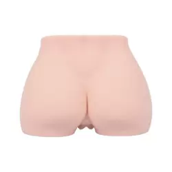 Полуторс-мастурбатор Cherry+ с двумя отверстиями, вибрацией и голосовой функцией – телесный