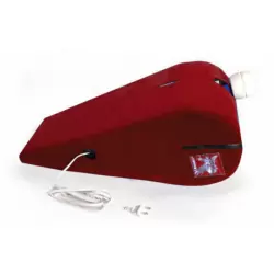 Подушка для любви с отверстием под массажер Liberator R-Axis Magic Wand - красный