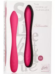 Вибромассажер Silhouette S9 перезаряжаемый – красный