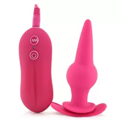 Анальная пробка с вибрацией Tinglers Plug II – розовая