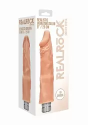 Фаллоимитатор с вибрацией Vibrating Dildo - 23 см.