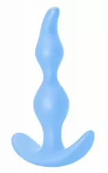 Анальная пробка Bent Anal Plug Blue 5002-02lola
