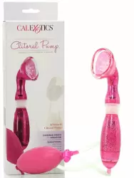 Помпа для стимуляции клитора Advanced Clitoral Pump с вибрацией – розовый