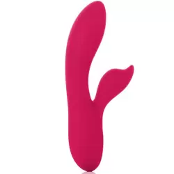 Вибромассажер со стимулятором клитора Silhouette S19 перезаряжаемый – красный