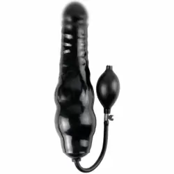 Увеличивающийся в размере фаллоимитатор Inflatable Ass Blaster - черный