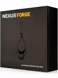 Эрекционное кольцо-лассо Nexus Forge, 6 режимов, 15 см, черное