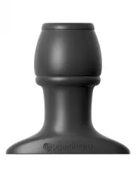 Открытая анальная пробка Open Wide Tunnel Plug – черный