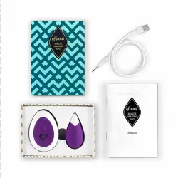 Вибратор в трусики с пультом ДУ FeelzToys. 10 режимов вибрации, силикон, фиолетовый