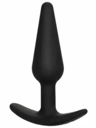 Конусовидная анальная пробка Boundless Slim Plug, носимая, 7,5 см, силикон