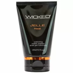 Анальный согревающий лубрикант WICKED JELLE HEAT на водной основе JELLE 120 мл