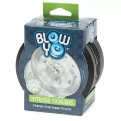 Стимулятор для пениса BlowYo Intense Ticklers с щетинками – белый