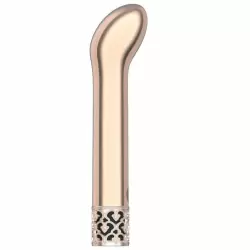 Изогнутая вибропуля Jewel, 12 см, 10 скоростей, розовый