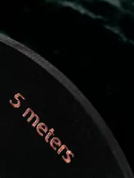 Веревка для фиксации Pecado BDSM, на катушке, хлопок, 5 м, черная