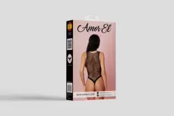 Боди Amor EL в крупную сетку (S/L)