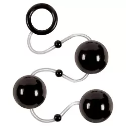 Анальные шарики Renegade Pleasure Balls – черный