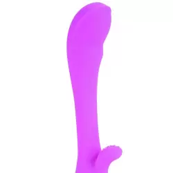 Вибромассажер E.V.A. 2 – Extreme Vibrating Action со стимуляцией клитора – розовый