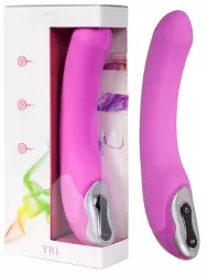 Вибромассажер Vibe Therapy Tri – розовый
