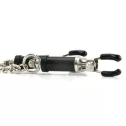 Зажимы для сосков Nipple Barrel Clamps – серебристый