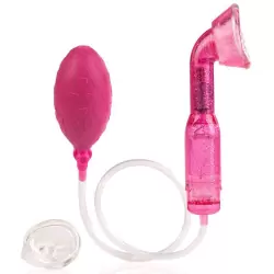 Помпа для стимуляции клитора Advanced Clitoral Pump с вибрацией – розовый