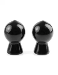 Насадки на соски Fetish Fantasy Series Squeeze N' Please Nipple Suckers - черный