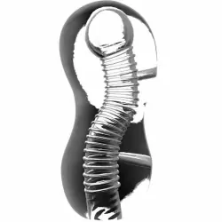 Мастурбатор из эластомера JAMYJOB EXTREME MASTURBATOR CLEAR TENSEK 3