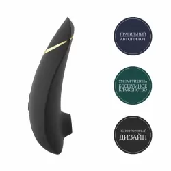 Вакуумный клиторальный стимулятор Womanizer Premium – черный